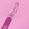 Топ LUNA Pink без липкого слоя с розовыми хлопьями 13 мл (300-2660) - Фото №3