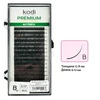 Ресницы KODI B 0.15 (16 рядов: 6-1; 7-1;8-2;9-2;10-3;11-3;12-3;13-1) - Фото №1