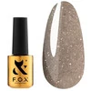 Гель-лак FOX Sparkle №004 светло-бежевый с шиммером 7 мл - Фото №1