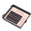 Ресницы ZIDIA Premium Lash Extensions для наращивания  (6 лент) М0,1 х 6 mm - Фото №3