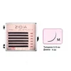 Ресницы ZIDIA Premium Lash Extensions для наращивания  (6 лент) М0,1 х 6 mm - Фото №1