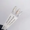 Топ для ногтей Touch Opal Silver без липкого слоя прозрачный с серебристой поталью 13 мл (2930000031293) - Фото №3