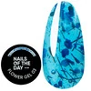 Гель для наращивания NAILS OF THE DAY Flower gel №03 голубой с сухоцветами 15 мл (НФ-00018484) - Фото №1