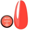 Гель-желе для наращивания MOON FULL Jelly Builder Gel №22 полупрозрачный красный 30 мл (5905123022227) - Фото №1