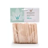 Шпатель Ital Wax деревянный 10х114 мм  MEDIUM  100 шт (D000210) - Фото №2