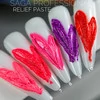 Гель для дизайна SAGA Relief paste №09 фиолетовый (без липкого слоя) 5 мл (2000995264393) - Фото №3