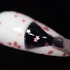 Топ Komilfo Star Nails Rose No Wipe без липкого слоя прозрачный с розовыми звездами 8 мл (508004) - Фото №2