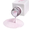 Гель-база JOIA vegan PolyLiquid Gel Moonlight Glow светло-розовый с шиммером 8 мл (4820259342548) - Фото №3