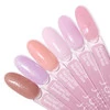 Гель-база JOIA vegan PolyLiquid Gel Lilac Veil розовый с микроблеском 8 мл (4820259342562) - Фото №5