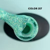 Гель-лак VALERI Color №157 салатовый с микроблестками 6 мл (VA157) - Фото №2
