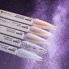 Акрил-гель DNKa Liquid Acrygel №0053 Phoenix молочный с разноцветной поталью 12 мл (LAD0053) - Фото №2