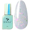Акрил-гель DNKa Liquid Acrygel №0052 Octans серый с разноцветной поталью 12 мл (LAD0052) - Фото №1