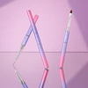 Кисть DNKa Liner Gel Brush двусторонняя для геля №006 (LGBDNKA) - Фото №3