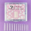 Верхние формы DNKa Top Nail Forms Long Square для моделирования 120 шт (FDNKALS) - Фото №2