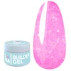 Гель для наращивания LUNA Diamond Gel №04 розовый с блестками 15 мл (323-2357-0463) - Фото №1