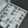 Верхние формы для наращивания VALERI Nail Forms Balerine прозрачный 120 шт (VNFB) - Фото №3