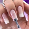 Топ KOMILFO Tint Top 002 без липкого слоя, с УФ-фильтрами светлый розово-бежевый 8 мл (519002) - Фото №2