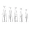 Верхние формы OXXI Easy Extension Nail Forms 4 Almond (000002931) - Фото №1
