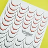 Слайдер дизайн UAslider френч омбре черный, красный №686 - Фото №2
