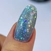 Гель SILLER Tinsel Gel №07 голубой с голографическими блестками 15 мл (банка) (НФ-00020937) - Фото №2