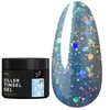 Гель SILLER Tinsel Gel №07 голубой с голографическими блестками 15 мл (банка) (НФ-00020937) - Фото №1