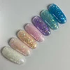 Гель SILLER Tinsel Gel №05 фиолетовый с голографическими блестками 15 мл (банка) (НФ-00020935) - Фото №4