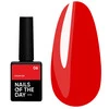 Топ NAILS OF THE DAY №06 без липкого слоя классический насыщенный красный 10 мл (НФ-00022012) - Фото №1