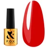 Гель-лак F.O.X Lipstick Collection 004 страстный красный 7 мл (LC - 04) - Фото №1