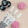 Гель для наращивания VALERI Builder Gel Love Story №02 прозрачный с серебристой поталью 15 мл (VBGLS15-02) - Фото №2