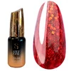 Гель-лак Steffani Color Gel polish №12 красный с глиттером 9 мл (SGP09-12) - Фото №1