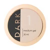 Гель для ногтей Dark Medium Gel №01 прозрачный 30 мл (без кисти) (DMG0130) - Фото №1