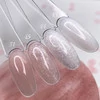 Гель для ногтей Dark Medium Gel №44 нежно-розовый с блестками 15 мл (без кисти) (DMG4415) - Фото №4