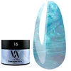 Гель для наращивания VALERI Dream Builder Gel №016 голубой с шиммером 30 мл (VDBG30-16) - Фото №1