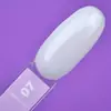 Гель для наращивания TUFI profi Builder Gel UV/LED 07 White Frost  30ml - Фото №3