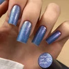 Гель-лак VALERI Color №152 синий с микроблестками 6 мл (NVA152) - Фото №3