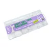 Гелевые типсы TUFI profi Half Cover Soft Gel Tips Балерина Прозрачные 240 шт (0326344) - Фото №2