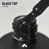 Топ ADORE Black Top без липкого слоя полупрозрачный черный 15 мл (5906935708194) - Фото №2