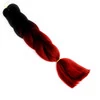Волосы Kanekalon (t) two Viola B5 (MC) черный бордовый