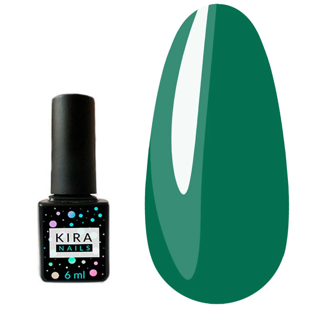 Гель-лак Kira Nails №078 зеленый 6 мл (963078)