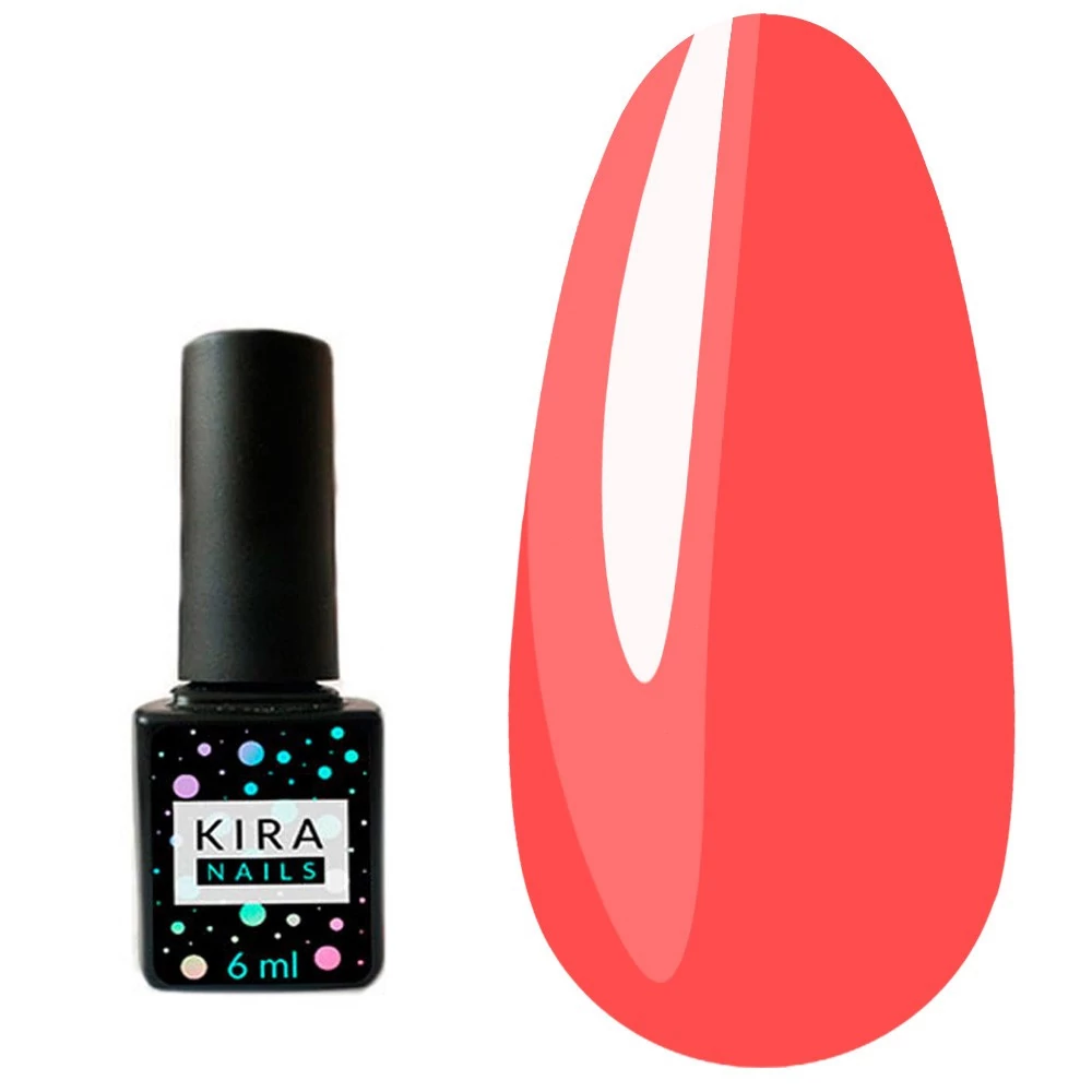 Гель-лак Kira Nails №016 ярко-малиновый, 6 мл
