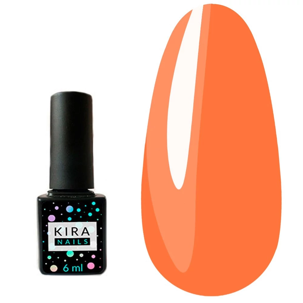 Гель-лак Kira Nails №019 светло-персиковый, 6 мл