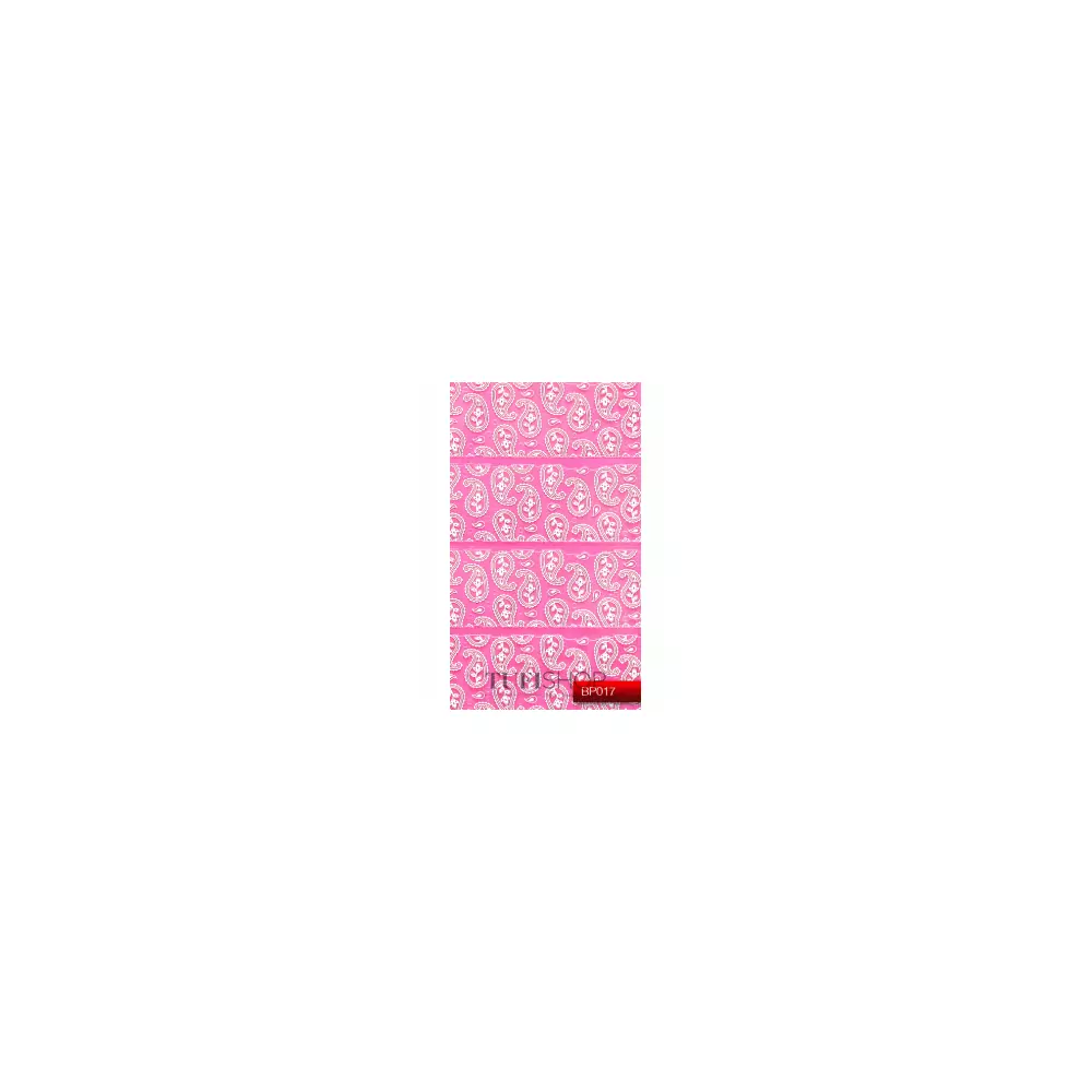 Наклейки №BP017 KODI Nail Art Stickers серебро