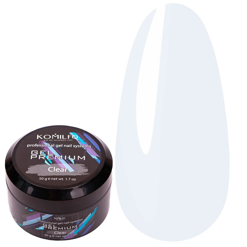 Komilfo Gel Premium Clear прозрачный 50 г (876033)
