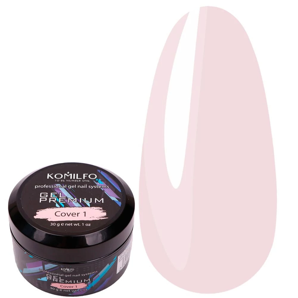 Komilfo Gel Premium Cover 1 лососевый, 30 г - Фото №1