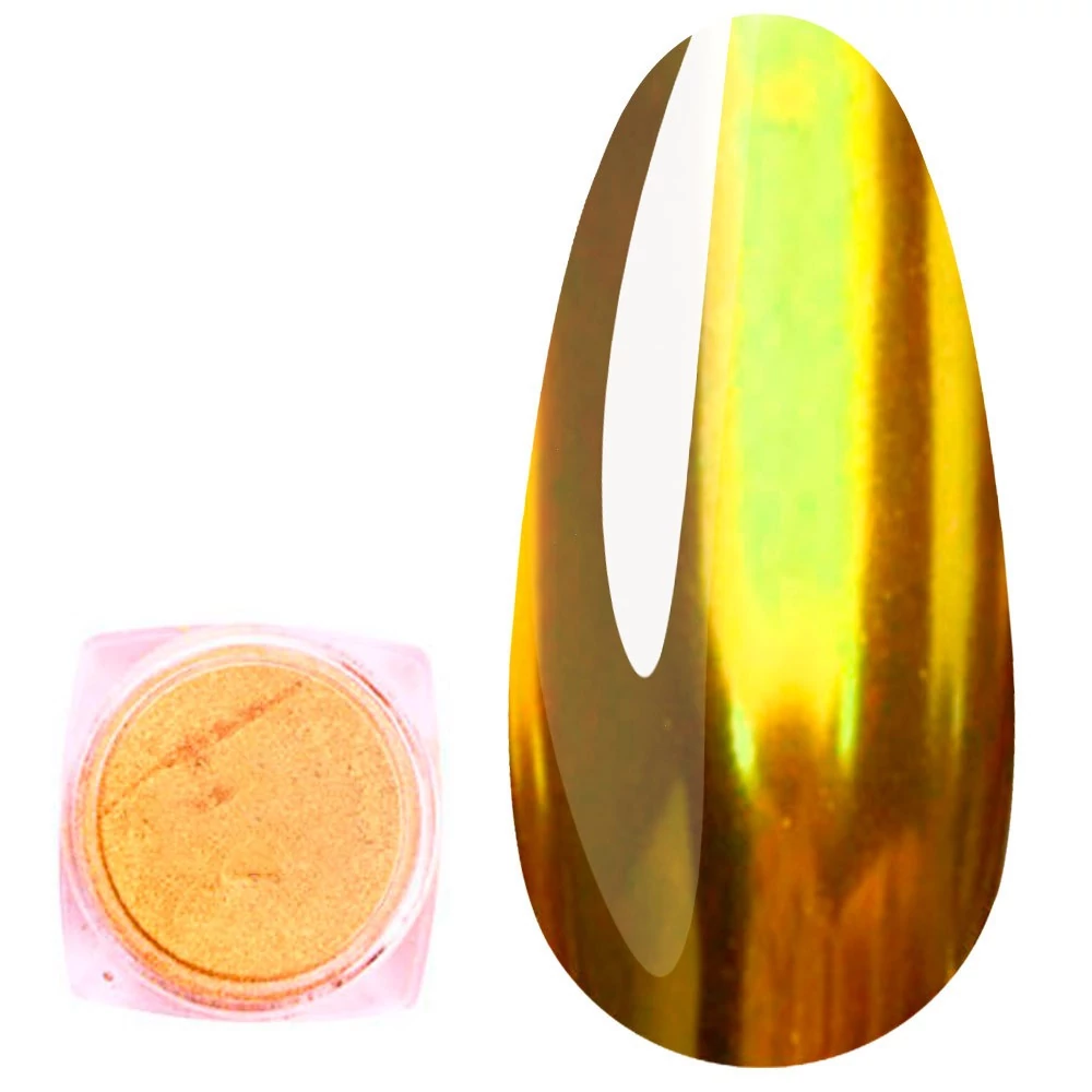 Komilfo Mirror Powder №002 золото 0,5 г - Фото №1