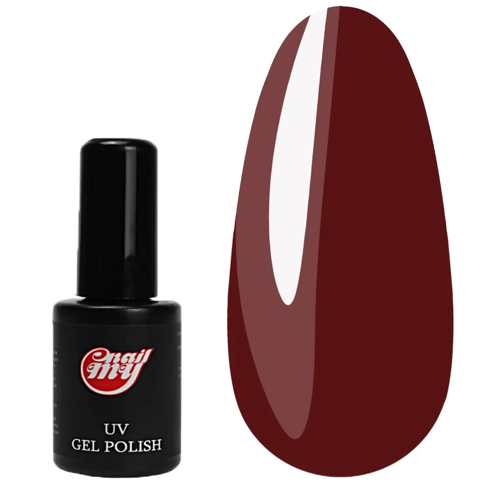 Гель-лак MY NAIL №012 бордовый 7 мл (MN7-12)