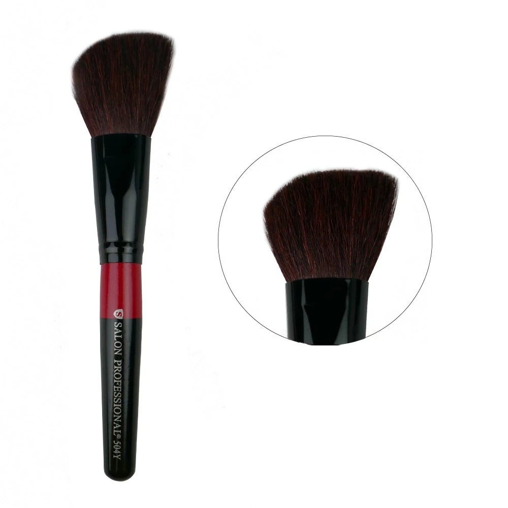 Кисть для румян Salon professional синтетика (504Y)