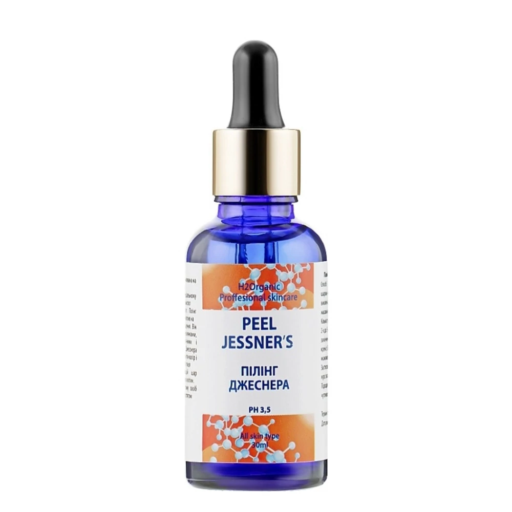 Пилинг Джесснера для лица H2Organic Proffesional Skin Care Peel Jessner`s 30мл - Фото №1