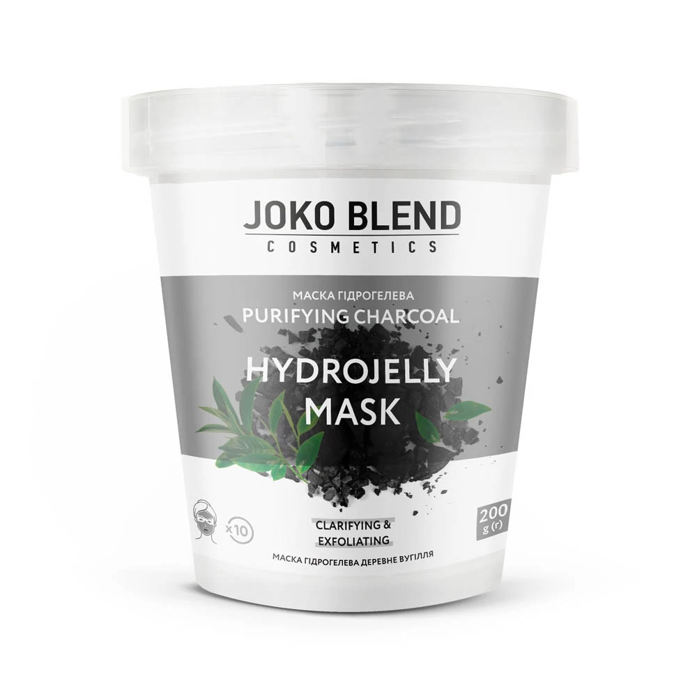 Маска гидрогелевая Purifying Charcoal Joko Blend 200 г (4823109401303) - Фото №1