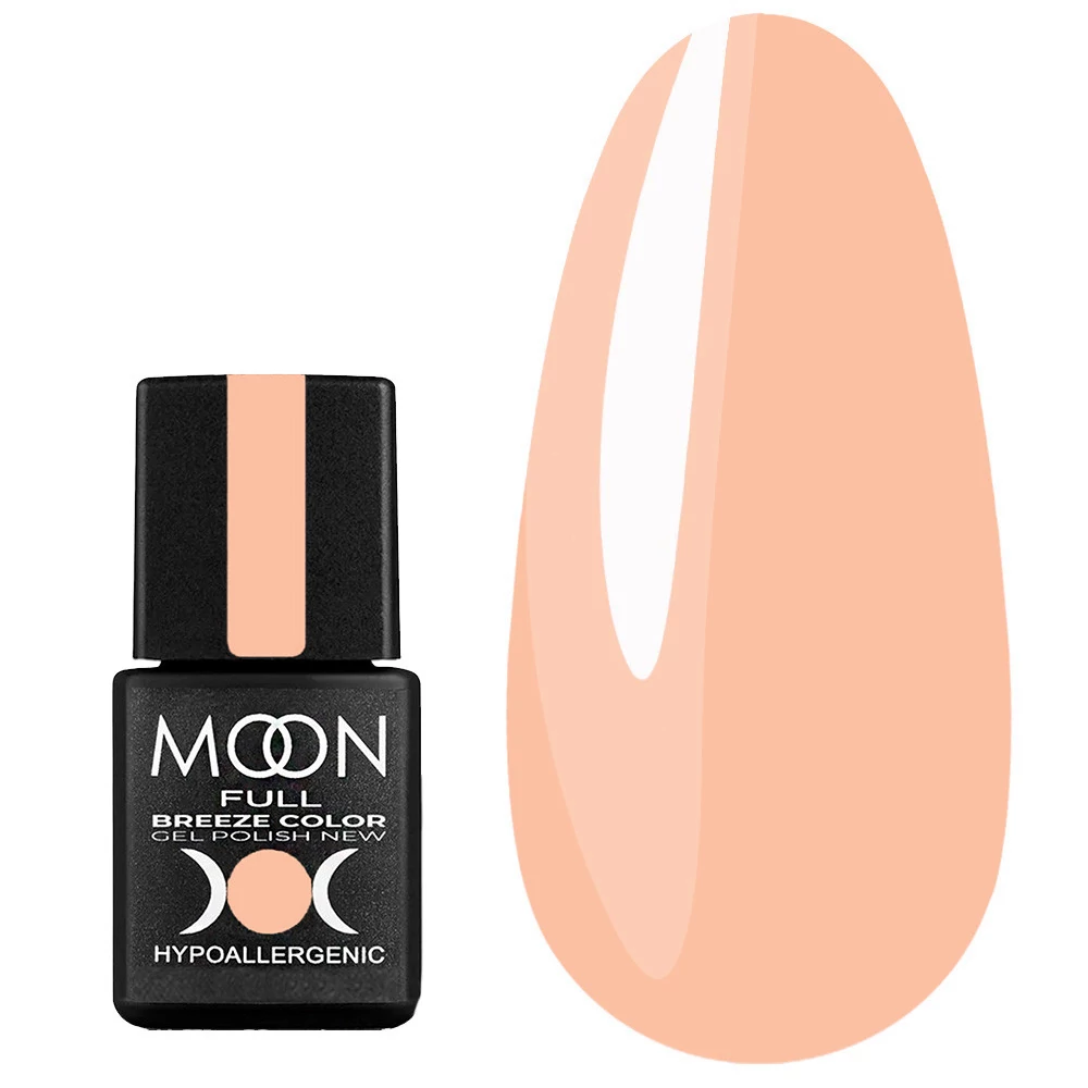 Гель-лак MOON FULL Breeze color №404 лососевый 8 мл (5908254191152) - Фото №1